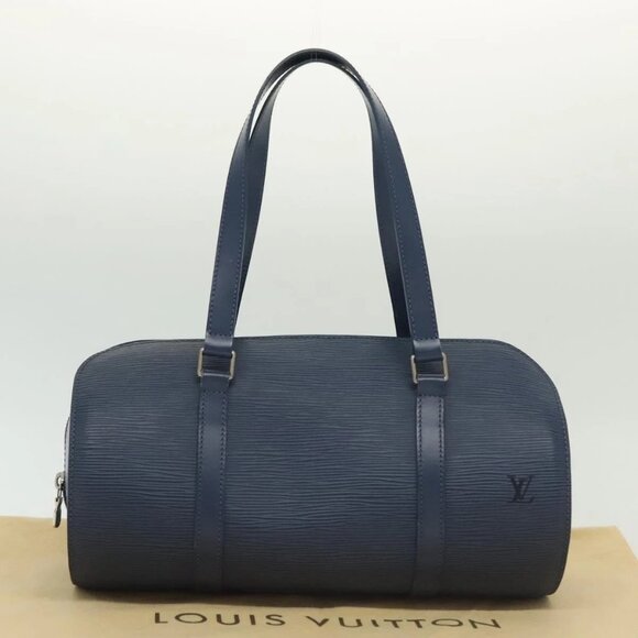 LOUIS VUITTON Epi Soufflot Hand Bag Myrtille - Picture 2 of 16